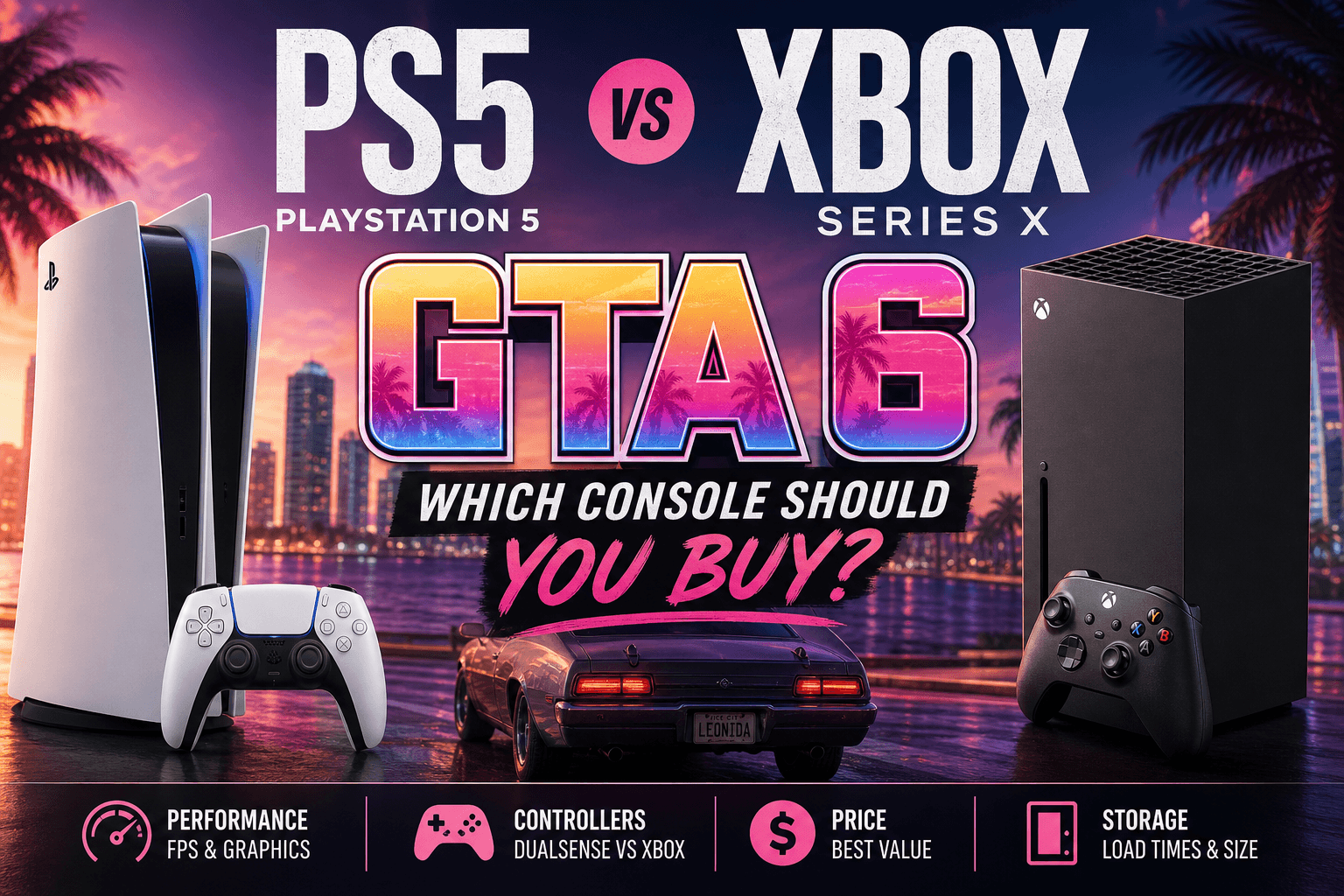 PS5 vs Xbox Series X for GTA 6 — Which Console Should You Buy?