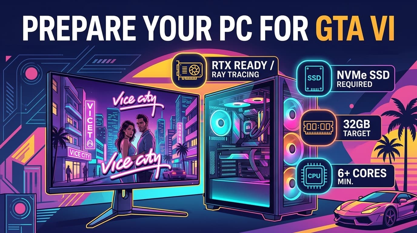 How to Prepare Your PC for GTA 6